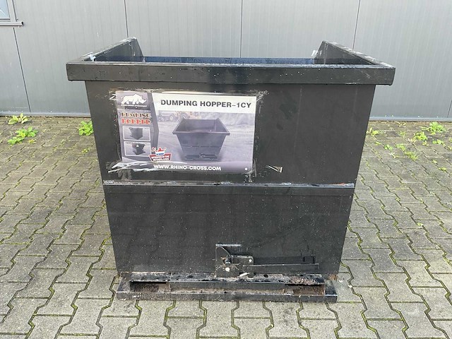 Rhino-cross dumping hopper 1cy voorladers en accessoires - afbeelding 12 van  17