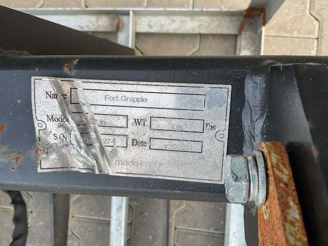 Rhino-cross fort grapple schranklader - afbeelding 4 van  12