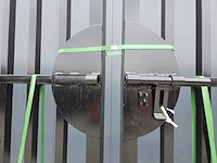 Rhino-cross-gates 600 cm toegangspoort/hek compleet met palen - afbeelding 9 van  9