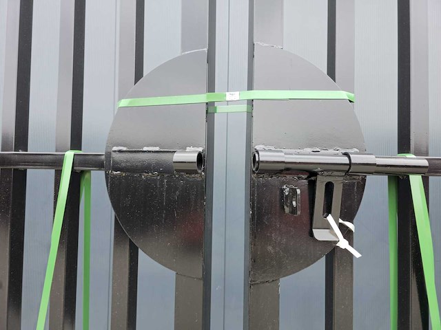 Rhino-cross-gates 600 cm toegangspoort/hek compleet met palen - afbeelding 3 van  11