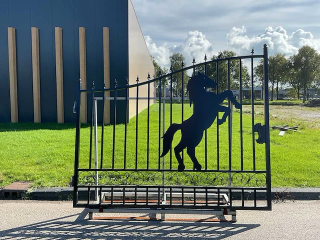 Rhino-cross-gates paard 547cm toegangspoort/hek 18ft - afbeelding 7 van  7
