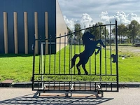 Rhino-cross-gates paard 547cm toegangspoort/hek 18ft - afbeelding 7 van  7