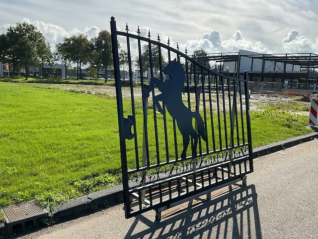 Rhino-cross-gates paard 547cm toegangspoort/hek 18ft - afbeelding 4 van  7