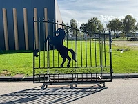 Rhino-cross-gates paard 547cm toegangspoort/hek 18ft