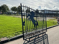 Rhino-cross-gates paard 547cm toegangspoort/hek 18ft - afbeelding 4 van  6