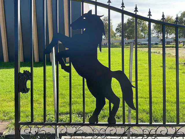 Rhino-cross-gates paard 547cm toegangspoort/hek 18ft - afbeelding 5 van  6