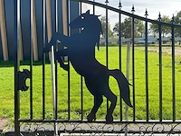 Rhino-cross-gates paard 547cm toegangspoort/hek 18ft - afbeelding 5 van  6