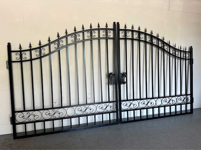 Rhino-cross-gates plain 365cm toegangspoort/hek 12ft - afbeelding 3 van  3