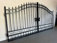 Rhino-cross-gates plain 365cm toegangspoort/hek 12ft