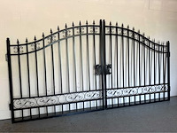 Rhino-cross-gates plain 547cm toegangspoort/hek 18ft - afbeelding 1 van  1