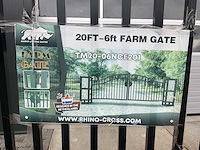 Rhino-cross-gates tm20-06nce201 600 cm tuinpoort - afbeelding 3 van  11