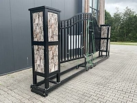 Rhino-cross-gates tm20-06nce201 600 cm tuinpoort - afbeelding 9 van  11