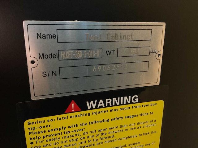 Rhino cross h10ft-35d-2-01c-01 werkbank - afbeelding 15 van  22