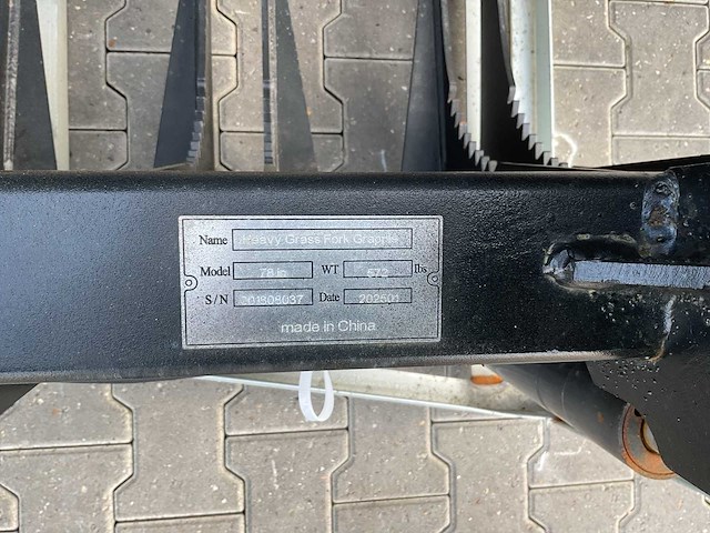 Rhino-cross heavy grass fork grapple schranklader - afbeelding 4 van  12