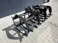 Rhino-cross hydraulische 72'' forkgrapple voor gras hd72fggr voorzetapparatuur - afbeelding 4 van  10