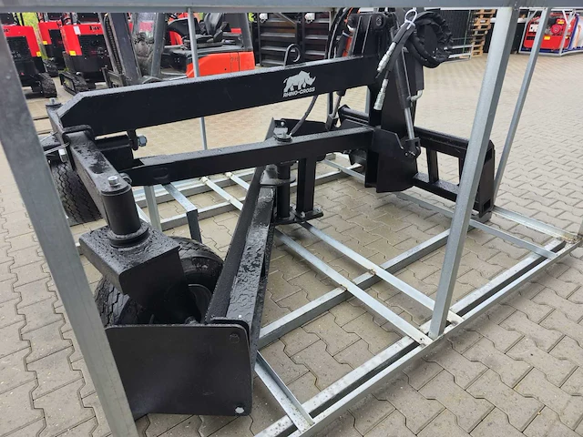 Rhino-cross land leveler grader 243cm ten behoeve van schranklader 003-044-83-001a voorzetapparatuur - afbeelding 11 van  21