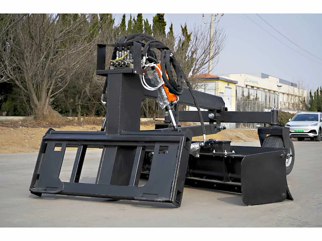 Rhino-cross land leveler grader 243cm ten behoeve van schranklader 003-044-83-001a voorzetapparatuur - afbeelding 18 van  21