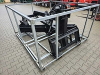 Rhino-cross land leveler grader 243cm ten behoeve van schranklader 003-044-83-001a voorzetapparatuur - afbeelding 9 van  24