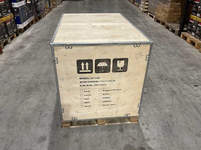 Rhino-cross mt1000 sleuvengraafmachine - afbeelding 19 van  60