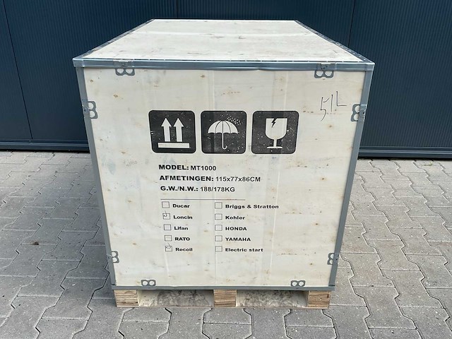 Rhino-cross mt1000 sleuvengraafmachine - afbeelding 34 van  60