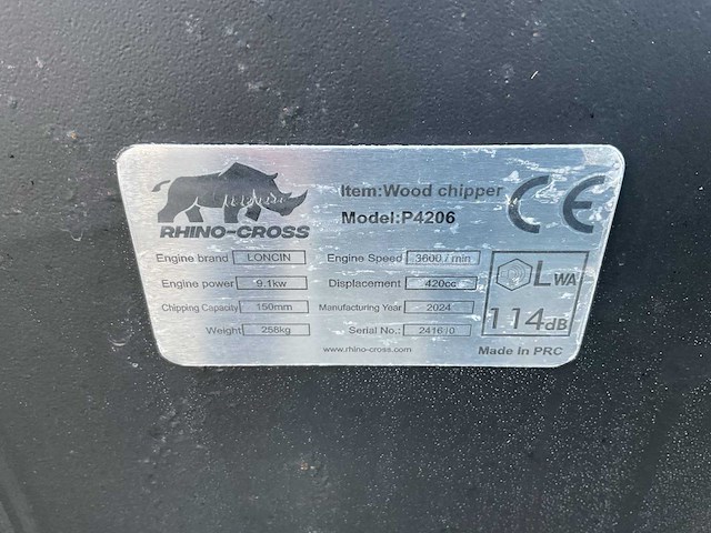 Rhino-cross p4206 houthakselaar - afbeelding 5 van  26