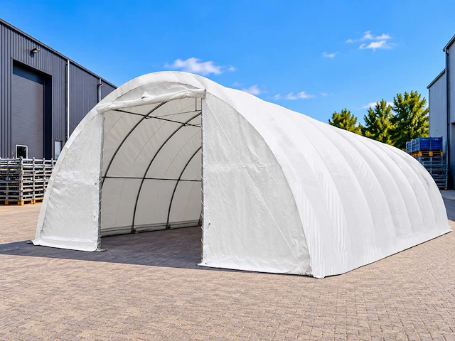 Rhino-cross-shelter 324015rp 12x9,76x4,58 m opslagtent / opslagshelter - afbeelding 1 van  10