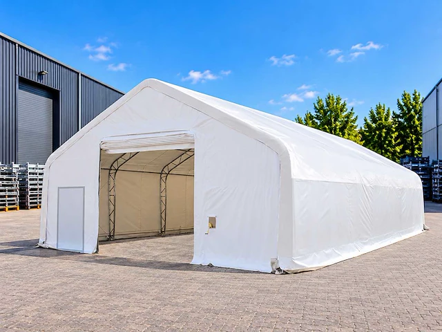 Rhino-cross-shelter 335017dp 15,25x10x5,2 m opslagtent / opslagshelter - afbeelding 1 van  8