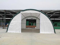 Rhino-cross-shelter 408020r 24x12,2x6,1 m opslagtent / opslagshelter - afbeelding 2 van  4