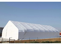 Rhino-cross-shelter 5010023dp - 30,5x15,25x7,015 m - opslagtent / opslagshelter