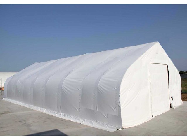 Rhino-cross-shelter 5010023dp - 30,5x15,25x7,015 m - opslagtent / opslagshelter - afbeelding 2 van  5