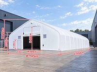 Rhino-cross-shelter 5010023dp - 30,5x15,25x7,015 m - opslagtent / opslagshelter - afbeelding 2 van  4
