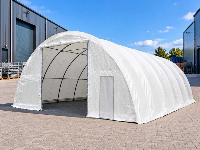 Rhino-cross-shelters 304015r 12x9,15x4,5 m opslagtent / opslagshelter - afbeelding 1 van  6