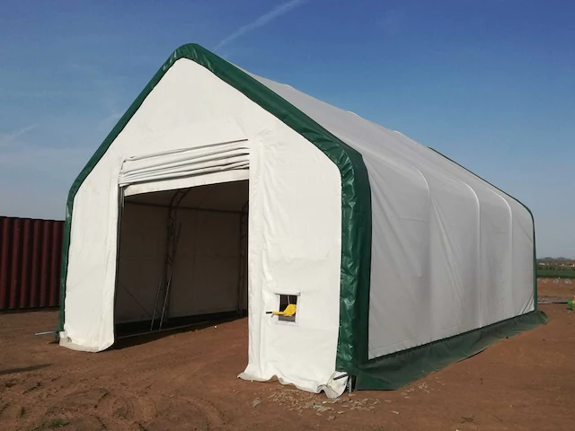 Rhino-cross-shelters 304020dp 12,2x9,15x6,1 m opslagtent / opslagshelter - afbeelding 3 van  5