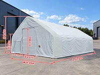 Rhino-cross-shelters 304020dp 12,2x9,15x6,1 m opslagtent / opslagshelter - afbeelding 2 van  7