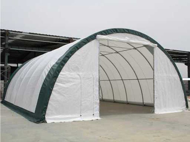 Rhino-cross-shelters 306515r 20x9,15x4,5 m opslagtent / opslagshelter - afbeelding 3 van  4
