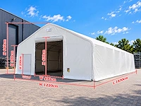 Rhino-cross-shelters 406021dp 18,3x12,2x6,4 m opslagtent / opslagshelter - afbeelding 5 van  7