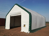 Rhino-cross-shelters 407021dp 21,3x12,2x6,4 m opslagtent / opslagshelter - afbeelding 4 van  5