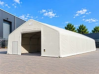 Rhino-cross-shelters 408021dp 24,4x12,2x6,4 m opslagtent / opslagshelter
