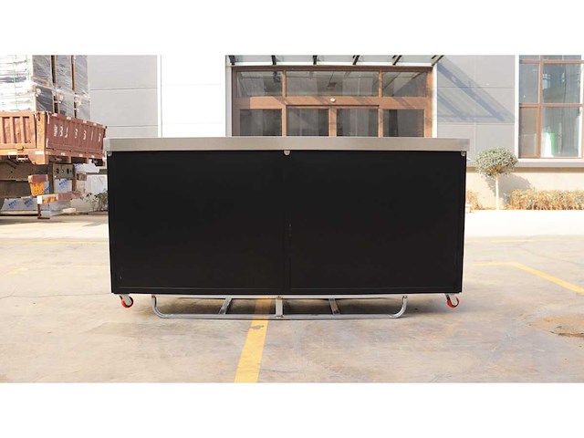 Rhino-cross-workbench - 7ft-20d-01c rvs - werkbank 20 lades - afbeelding 10 van  15