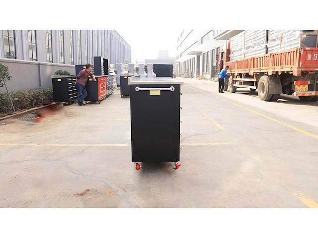 Rhino-cross-workbench - 7ft-20d-01c rvs - werkbank 20 lades - afbeelding 14 van  15