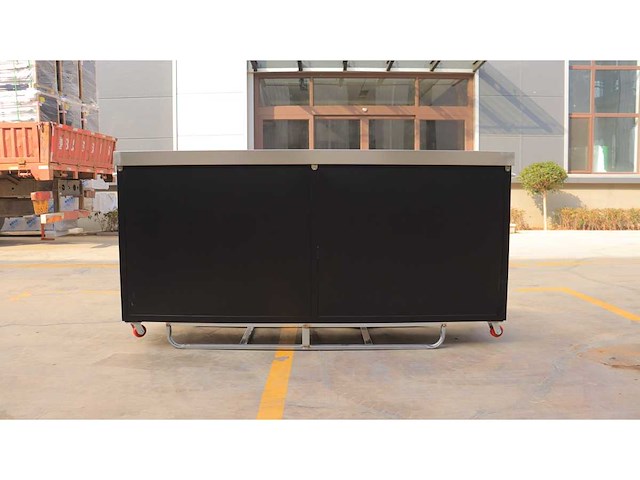 Rhino-cross-workbench - 7ft-20d-01c rvs - werkbank 20 lades - afbeelding 9 van  15