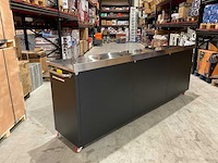 Rhino-cross-workbench 10ft-15d-2-01c - werkbank laag 15 lades 2 deuren - afbeelding 11 van  13