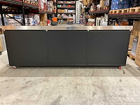 Rhino-cross-workbench 10ft-15d-2-01c - werkbank laag 15 lades 2 deuren - afbeelding 9 van  11