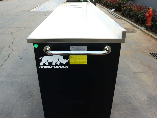 Rhino-cross-workbench 10ft-25d-01c rvs werkbank 25 lades - afbeelding 5 van  9