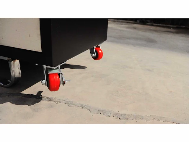 Rhino-cross-workbench 7ft-10d-2-01c rvs werkbank 10 lade 2 deuren - afbeelding 8 van  12