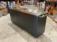 Rhino-cross-workbench 7ft-10d-2-01c rvs werkbank 10 lade 2 deuren - afbeelding 10 van  13