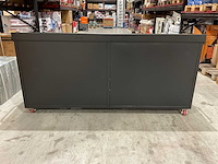 Rhino-cross-workbench 7ft-10d-2-01c zwart werkbank 10 lades 2 deuren - afbeelding 4 van  17