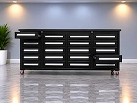 Rhino-cross-workbench 7ft-20d-01c zwart gereedschapskast 20 lades - afbeelding 3 van  3