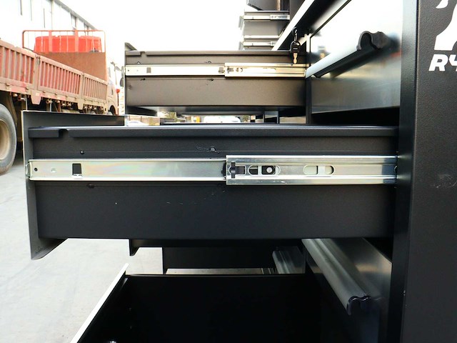 Rhino-cross-workbench h10ft-30d-01c rvs werkbank 30 lades 2 deuren - afbeelding 5 van  19