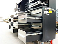 Rhino-cross-workbench h10ft-30d-01c rvs werkbank 30 lades 2 deuren - afbeelding 17 van  19